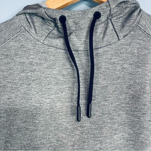 Ministry of Supply Fusion Terry For All Hoodie Classic Grey Heather Unisex S NWT - Picture 6 of 12